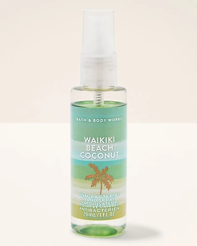 Waikiki Beach Coconut Hand Sanitizer Spray