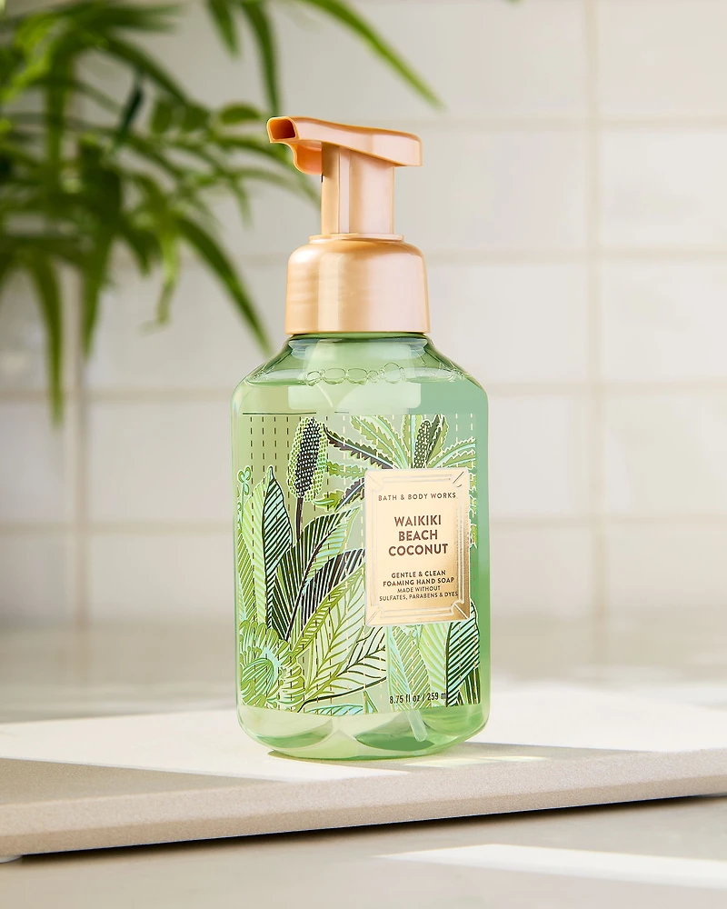 Waikiki Beach Coconut Gentle & Clean Foaming Hand Soap