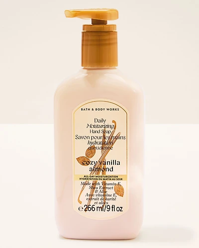 Cozy Vanilla Almond Daily Moisturizing Hand Soap