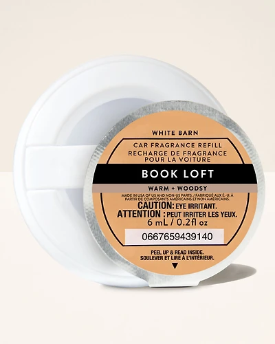 Book Loft Car Fragrance Refill