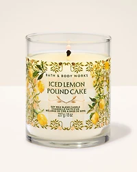 Iced Lemon Pound Cake Single Wick Candle