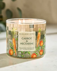 Carrot & Nectarine 3-Wick Candle