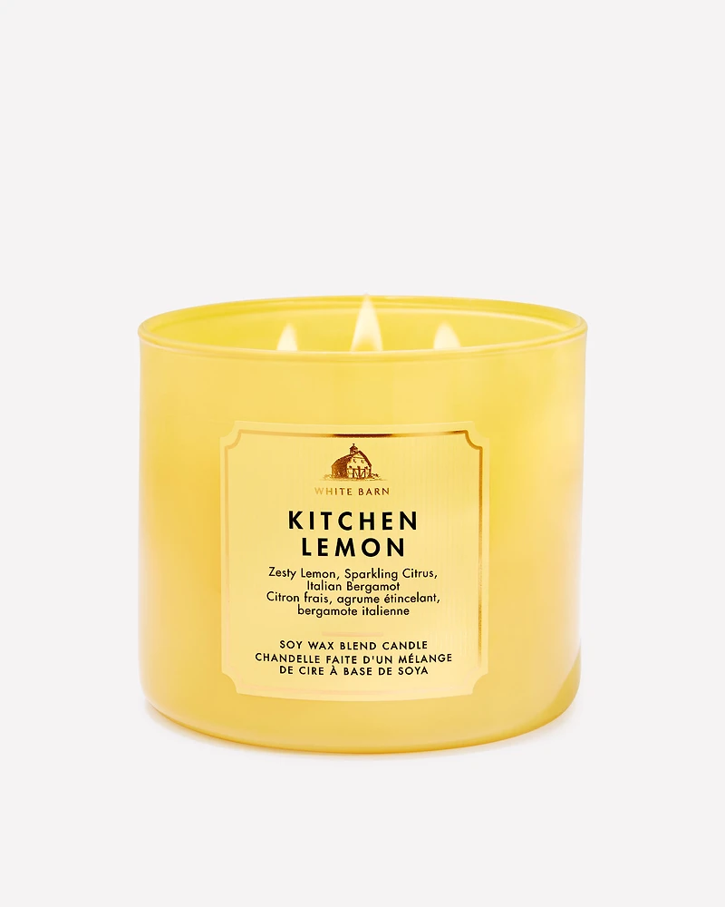 Kitchen Lemon 3-Wick Candle