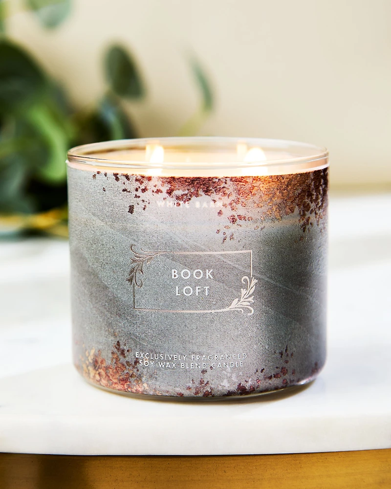 Book Loft 3-Wick Candle