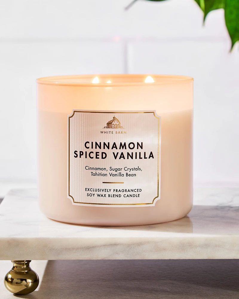 Cinnamon Spiced Vanilla 3-Wick Candle