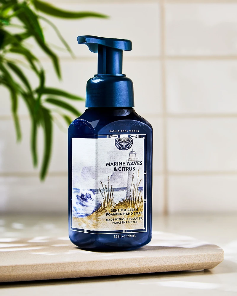 Marine Waves & Citrus Gentle & Clean Foaming Hand Soap