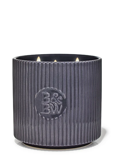 Mahogany Teakwood High Intensity 3-Wick Candle