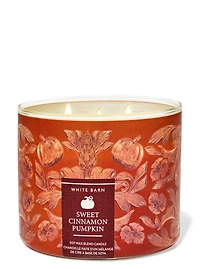 Sweet Cinnamon Pumpkin 3-Wick Candle