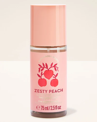 Zesty Peach Travel Size Fine Fragrance Mist