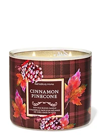 Cinnamon Pinecone 3-Wick Candle
