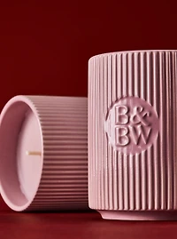 Pink Lavender & Espresso Single Wick Candle
