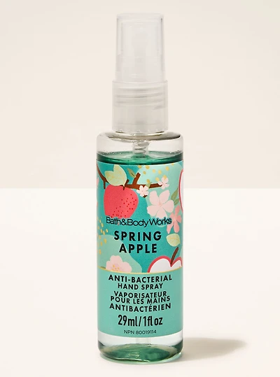 Spring Apple Hand Sanitizer Spray