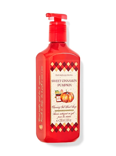 Sweet Cinnamon Pumpkin Cleansing Gel Hand Soap