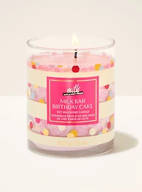 Milk Bar Birthday Cake Single Wick Candle