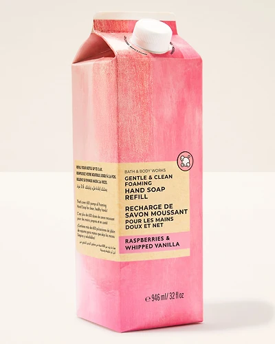 Raspberries & Whipped Vanilla Gentle & Clean Foaming Hand Soap Refill