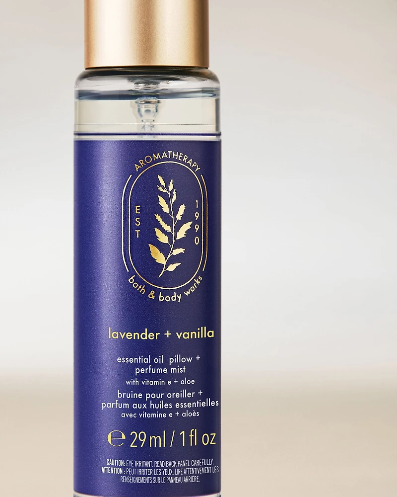 Lavender Vanilla Travel Size Essential Oil Mist