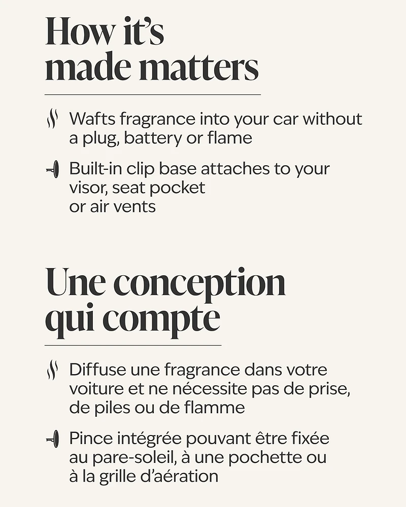 Bow Car Fragrance Holder