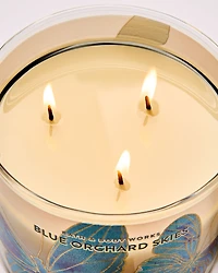 Blue Orchard Skies 3-Wick Candle