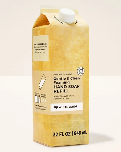 Fiji White Sands Gentle & Clean Foaming Hand Soap Refill