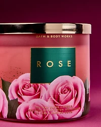 Rose 3-Wick Candle