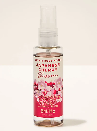 Japanese Cherry Blossom Hand Sanitizer Spray