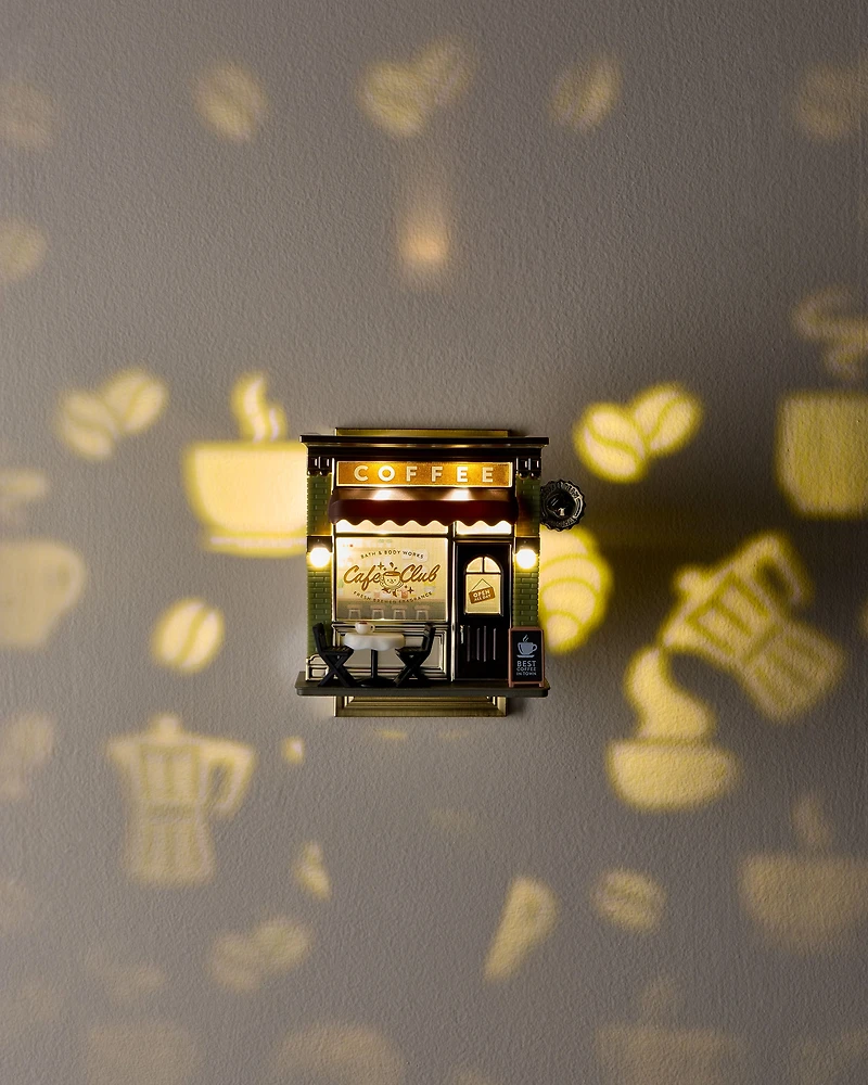 Coffee Shop Projector Nightlight Wallflowers Fragrance Plug