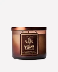 Lavender & Leaves 3-Wick Candle