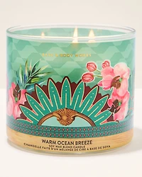 Warm Ocean Breeze 3-Wick Candle