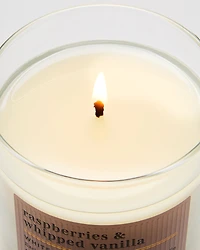 Raspberries & Whipped Vanilla Single Wick Candle