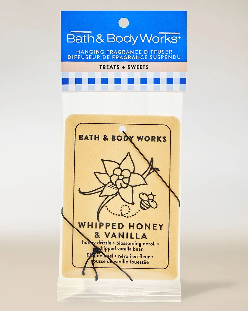 Whipped Honey & Vanilla Hanging Fragrance Diffuser