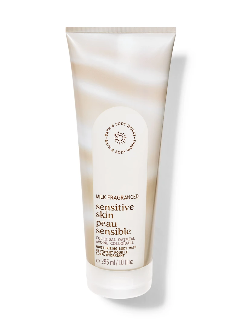 Sensitive Skin Milk Fragranced Moisturizing Body Wash