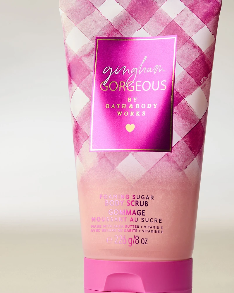 Gingham Gorgeous Foaming Sugar Scrub