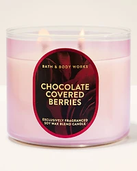 Chocolate Covered Berries 3-Wick Candle