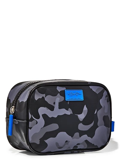 Blue Camouflage Dopp Kit