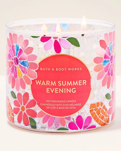 Warm Summer Evening 3-Wick Candle