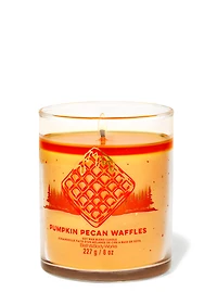 Pumpkin Pecan Waffles Signature Single Wick Candle