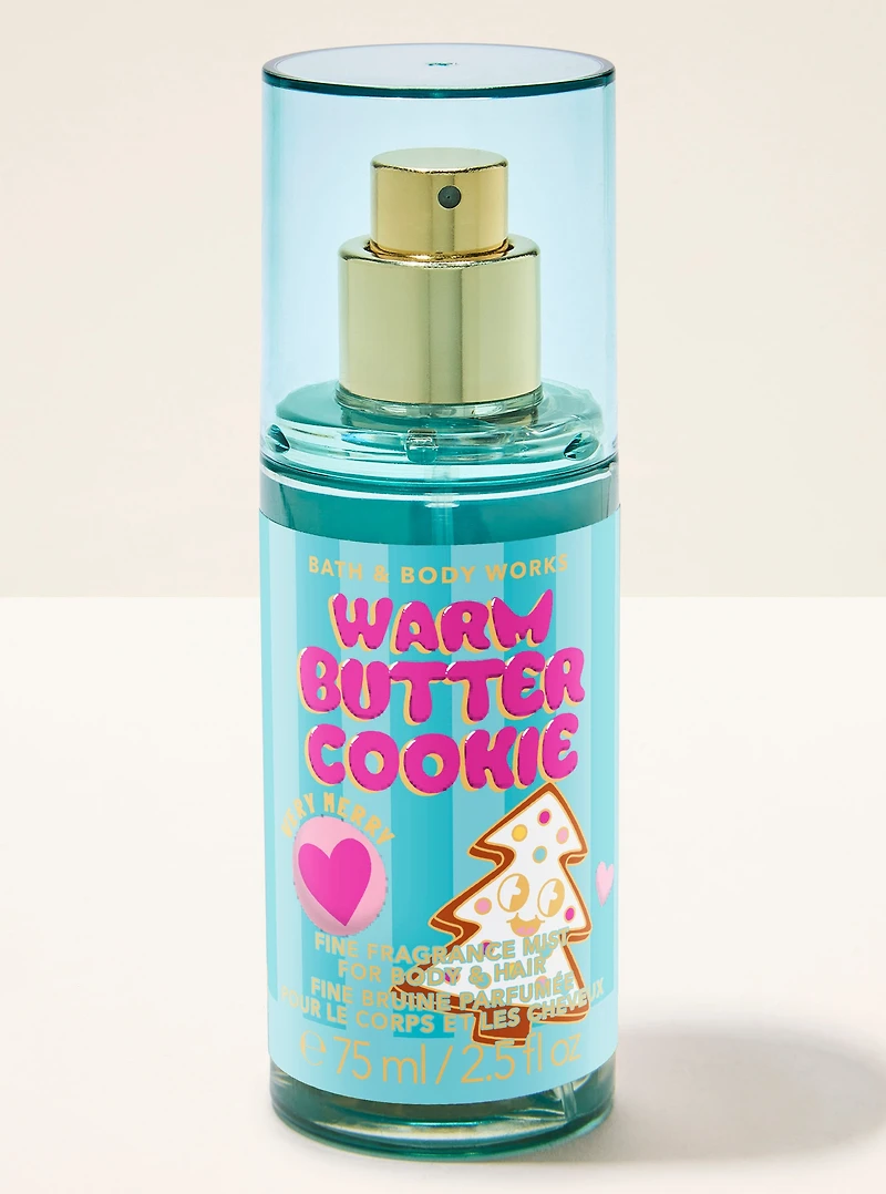 Warm Butter Cookie Travel Size Fine Fragrance Mist