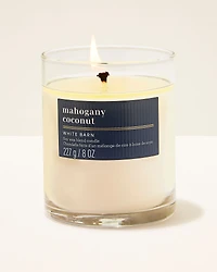 Mahogany Coconut Single Wick Candle