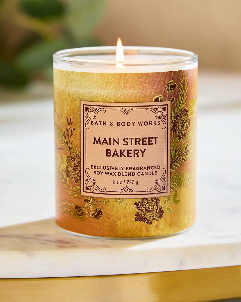 Main Street Bakery Single Wick Candle