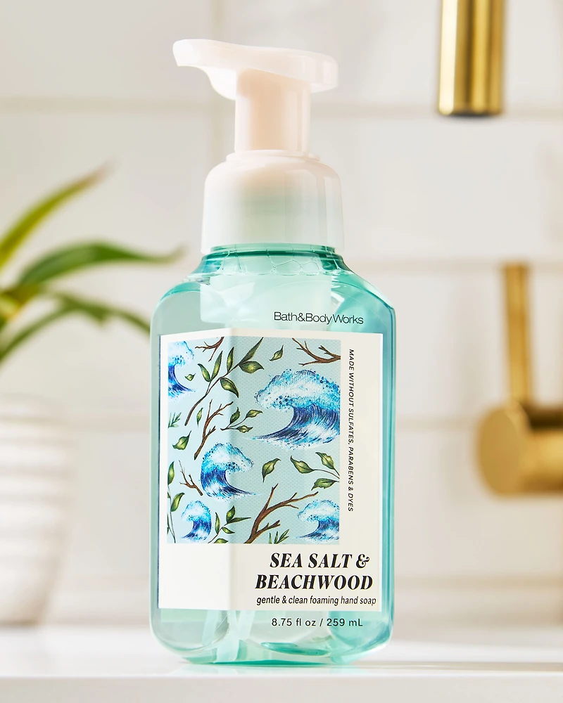 Sea Salt & Beachwood Gentle & Clean Foaming Hand Soap