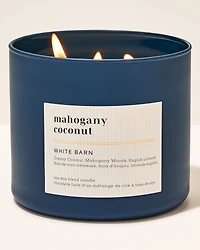 Mahogany Coconut 3-Wick Candle