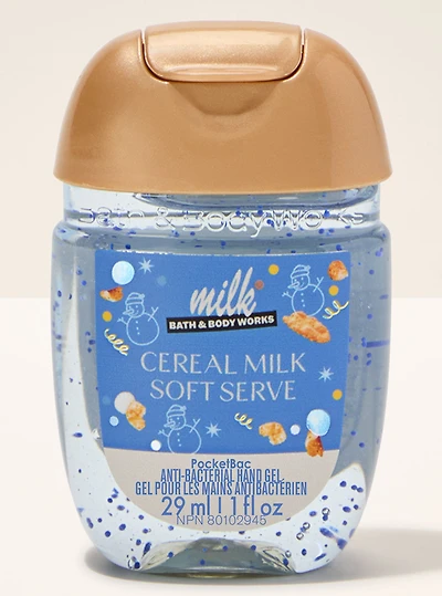 Cereal Milk Soft Serve PocketBac Hand Sanitizer