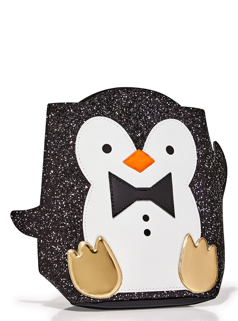 Glittery Penguin Gift Bag