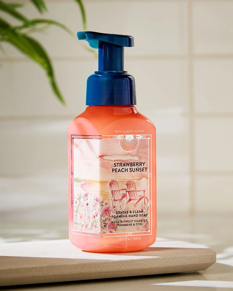 Strawberry Peach Sunset Gentle & Clean Foaming Hand Soap