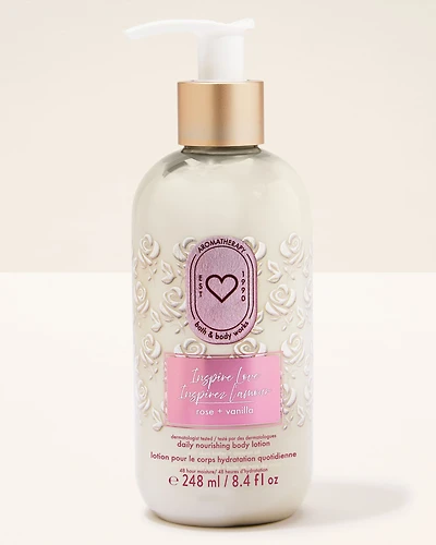 Rose Vanilla Moisturizing Body Lotion