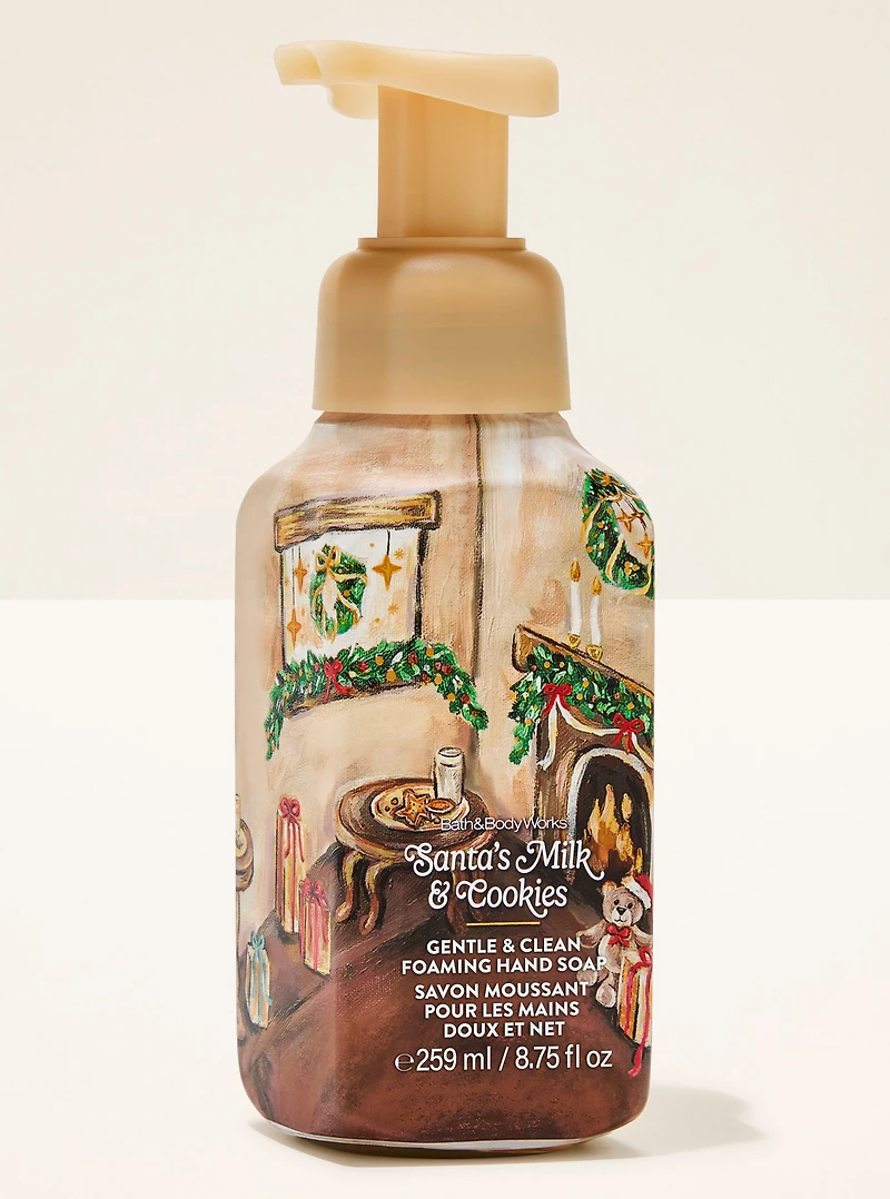 Santa's Milk & Cookies Gentle & Clean Foaming Hand Soap