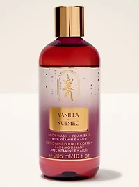 Vanilla Nutmeg Body Wash & Foam Bath