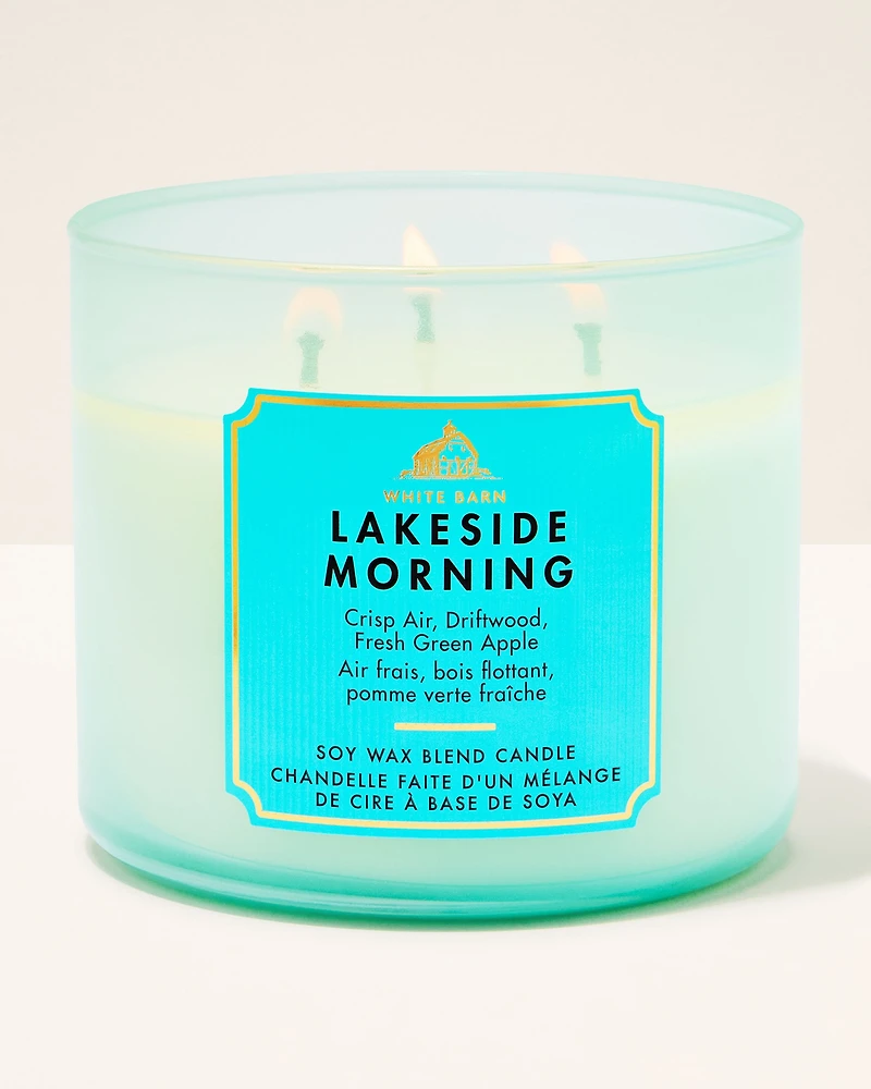 Lakeside Morning 3-Wick Candle