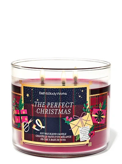 The Perfect Christmas 3-Wick Candle