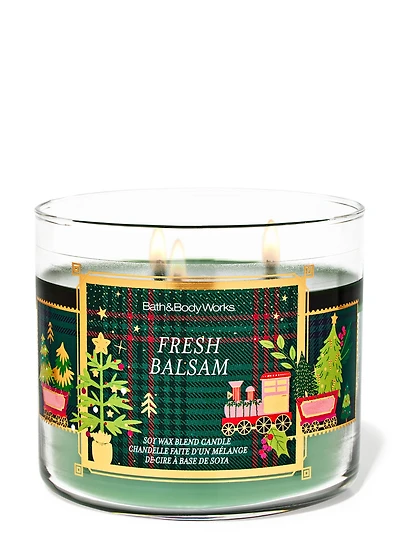 Fresh Balsam 3-Wick Candle